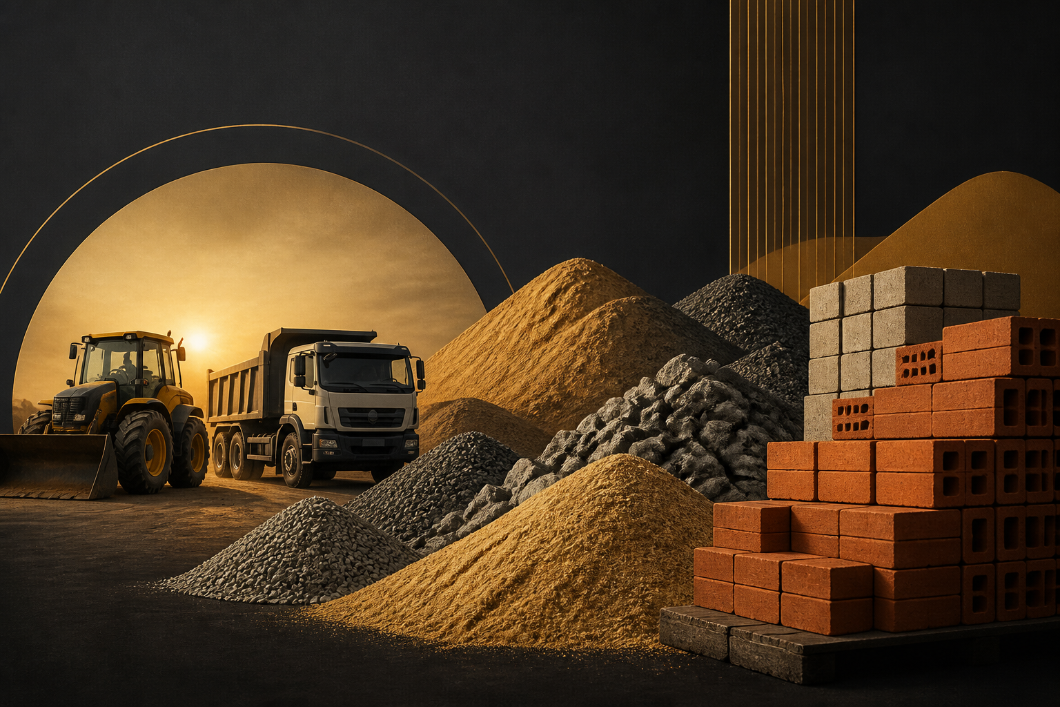 Bagde Building Material Supplier — illustrative branding visual